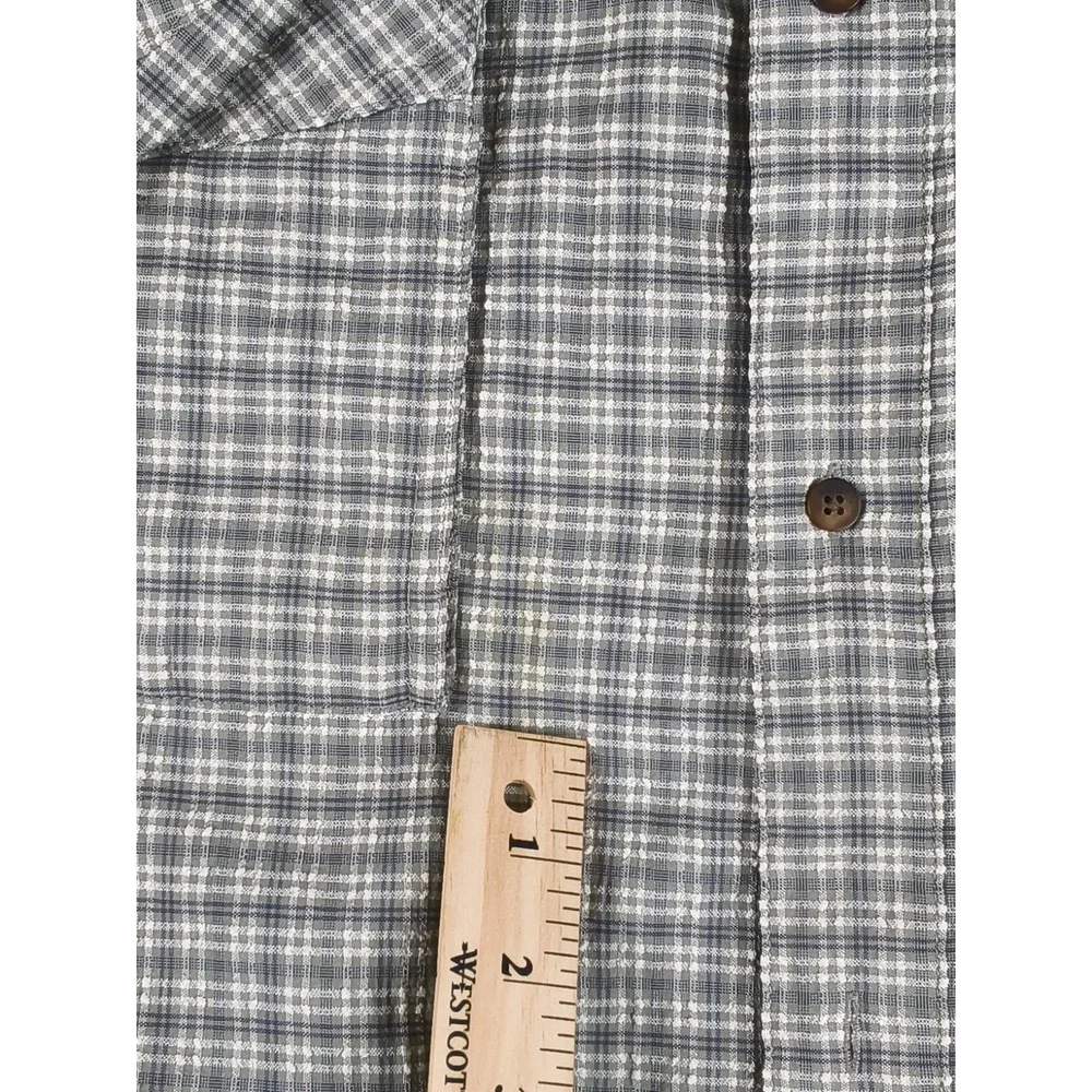 BUNDLE Set of 2 The North Face Men's Plaid Long Sleeve Trail Shirts - Size XXL